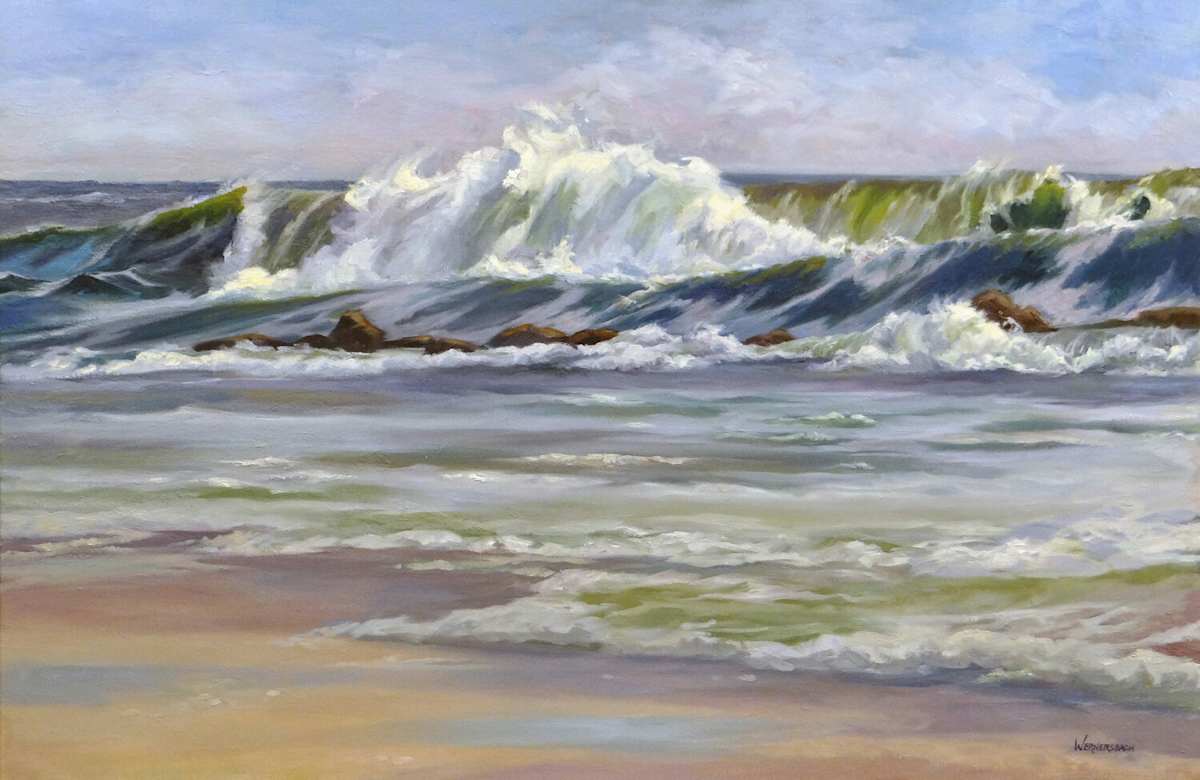 Last of the Storm Waves by Nancy Wernersbach, Image 1.