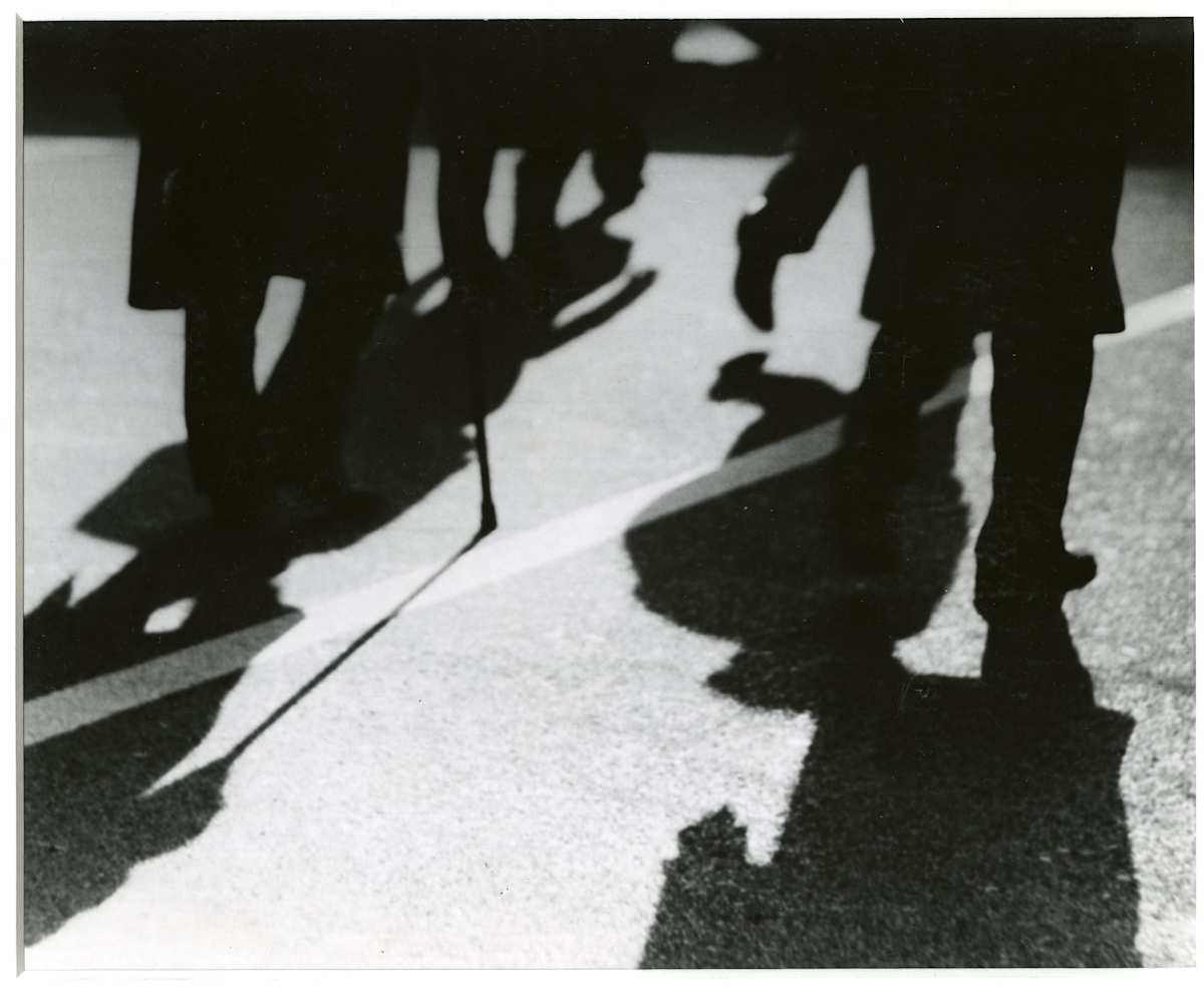 Watching Construction #4 (legs and shadows) by Erickson Estate 