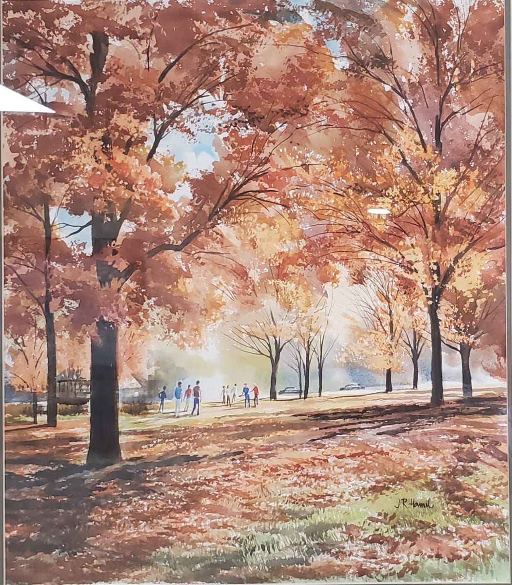 Playing in the Park by J. R. "Jim" Hamil 