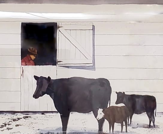 Red Barn by Robert McMillen 