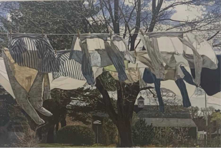 Clothes Line by Wilfred Loring, Image 1.