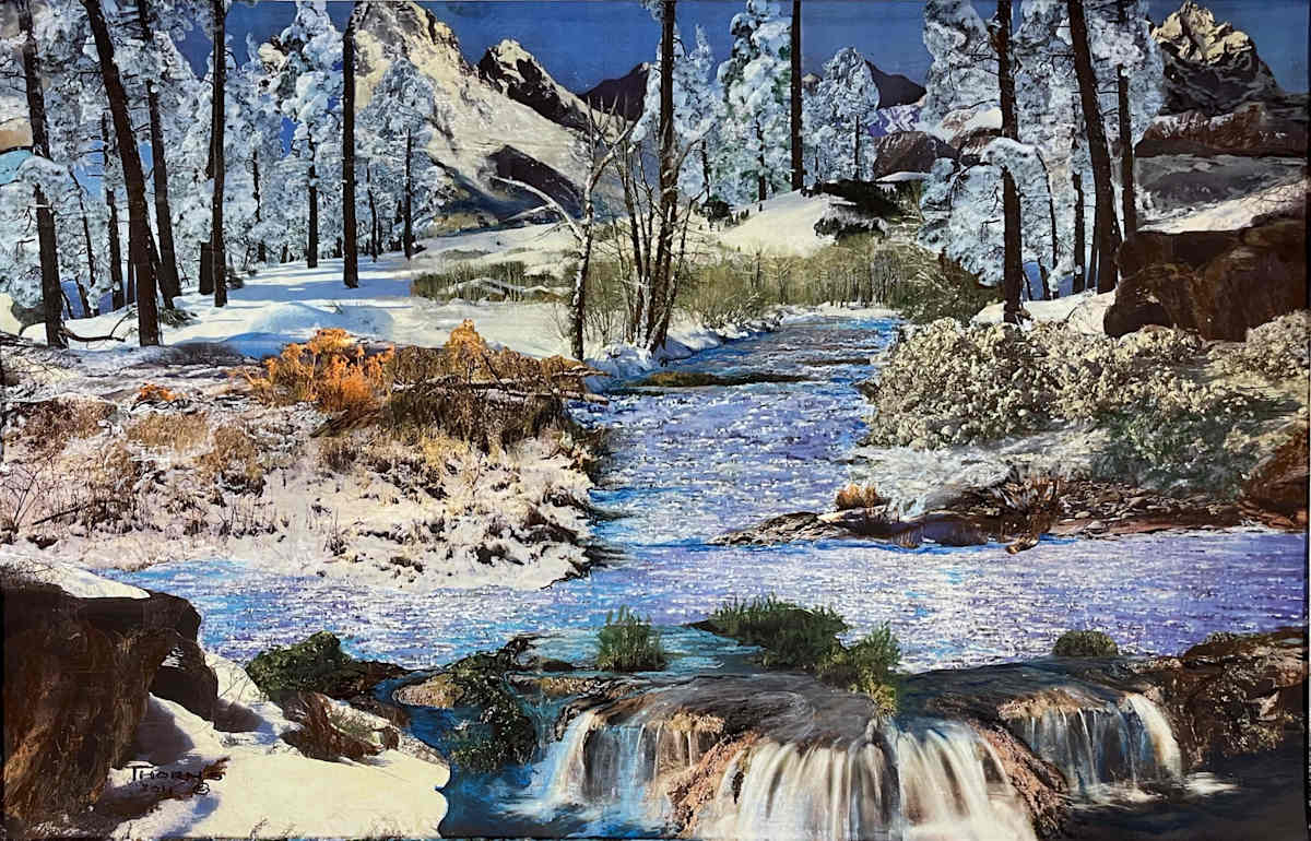 Cold Mountain Stream by John Thorns 