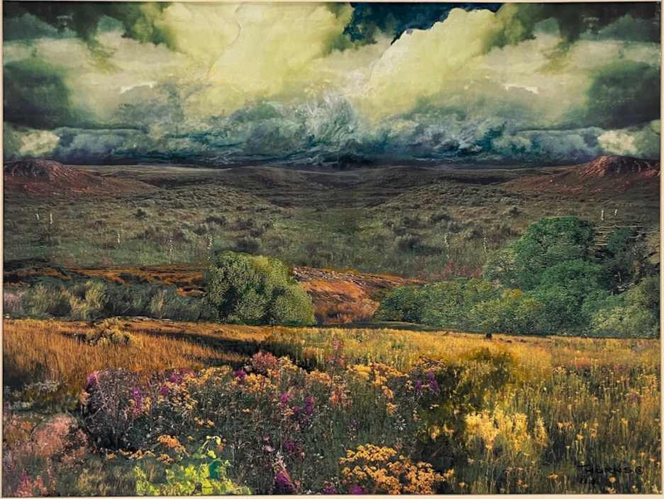 Green Clouds, Approaching Storm by John Thorns 