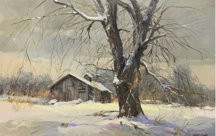 Winter Stillness by Ernst Ulmer 