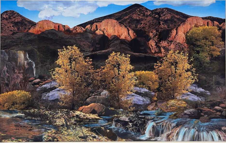 Mountain Ash at Cinnamon Ridge by John Thorns 