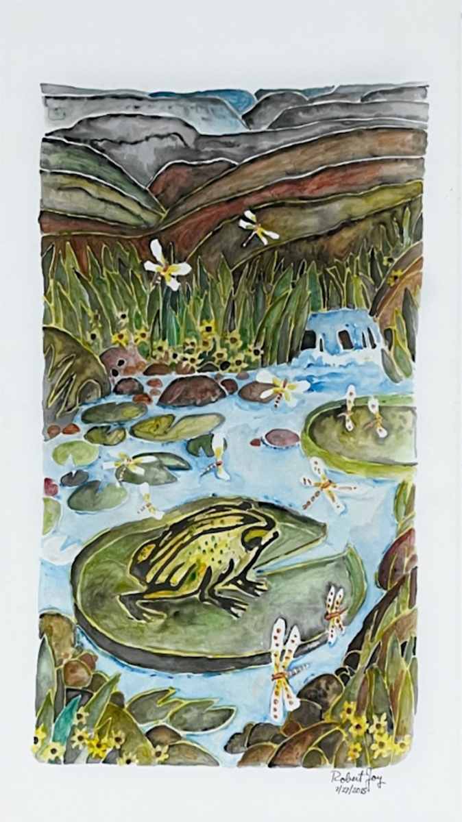 Nature with Frog by Robert Joy 