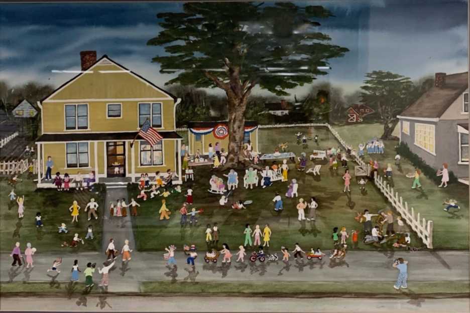 Neighborhood 4th of July by Mary Dunn 