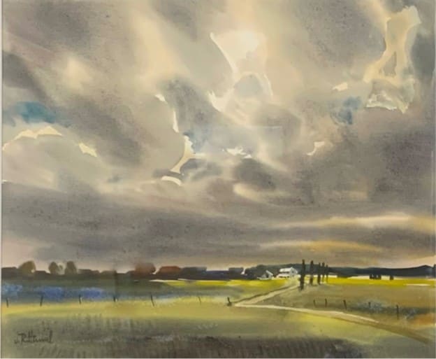 Cloudy Sky by J. R. "Jim" Hamil, Image 1.