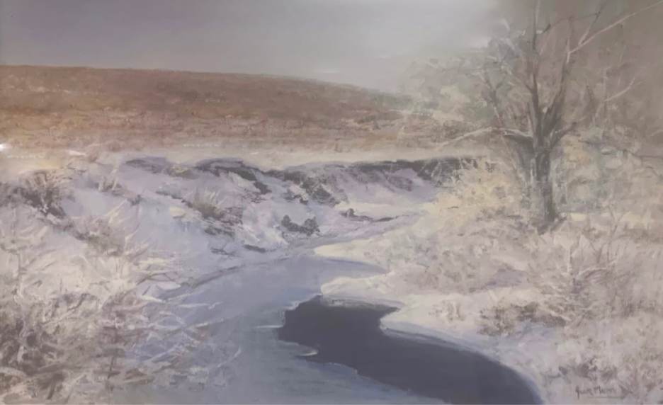 Spring Creek Winter by Judith Mackey, Image 1.