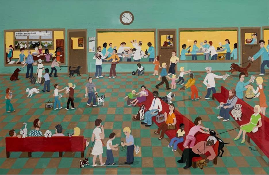 Small Animal Clinic by Mary Dunn 