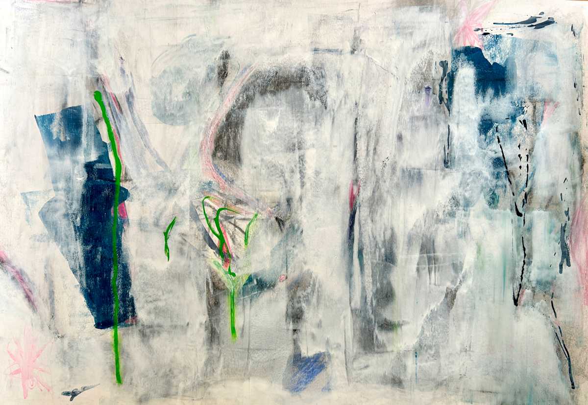 Winter Beach by Moira Welch 