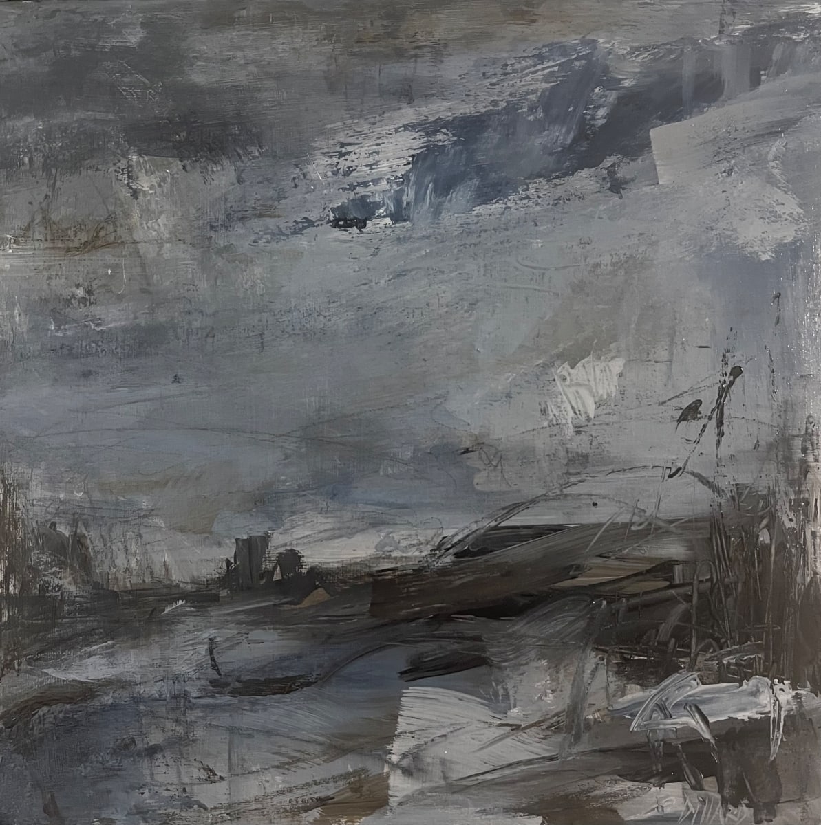 Winter Landscape in Blue I by Kelly Dillard, Image 1.