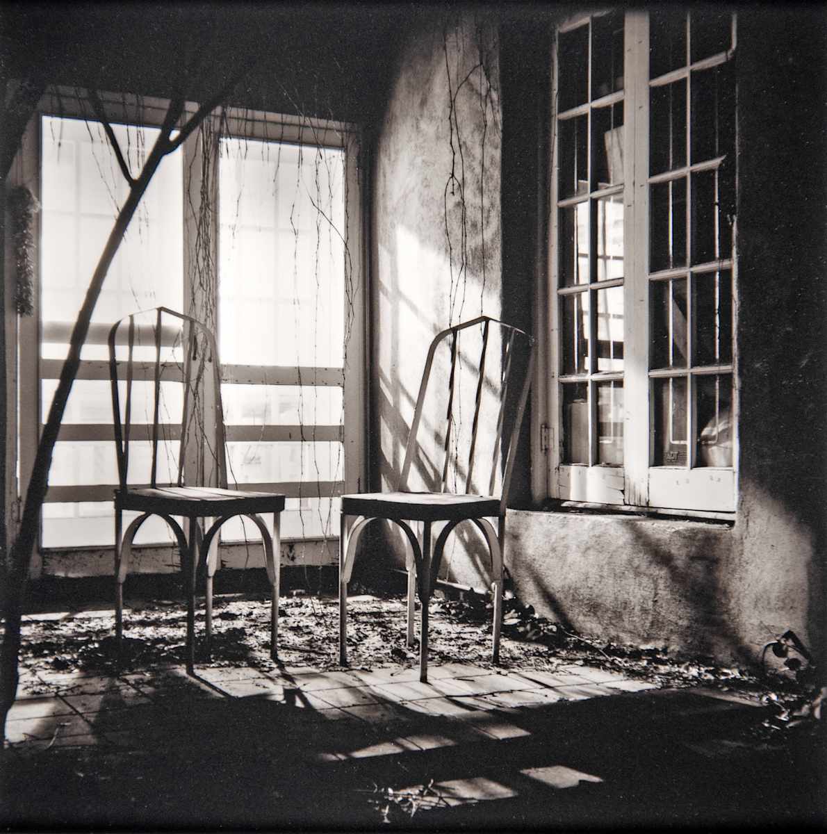 Two Chairs, Santa Fe, unframed edition, edition image.