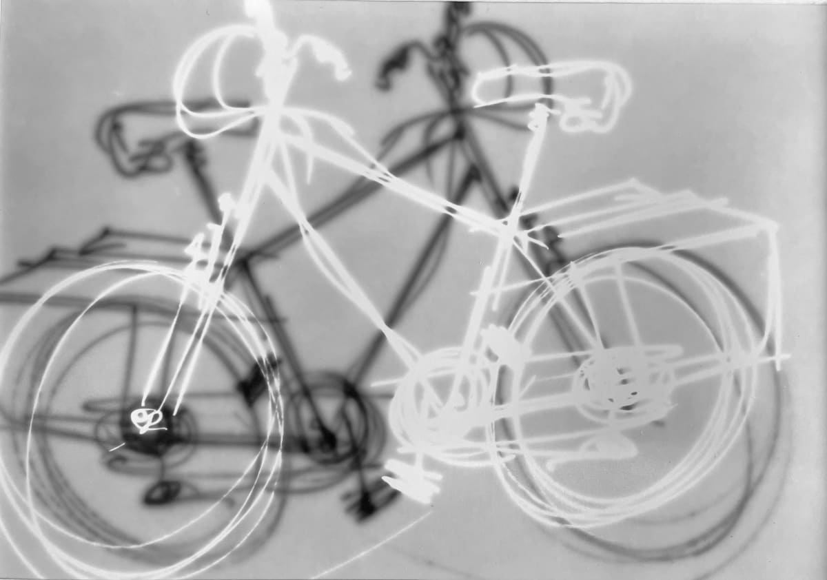 Bike Shadows by Helen Dennis Studio 