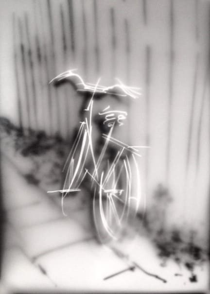 On Your Bike - grey 1/50 by Helen Dennis 