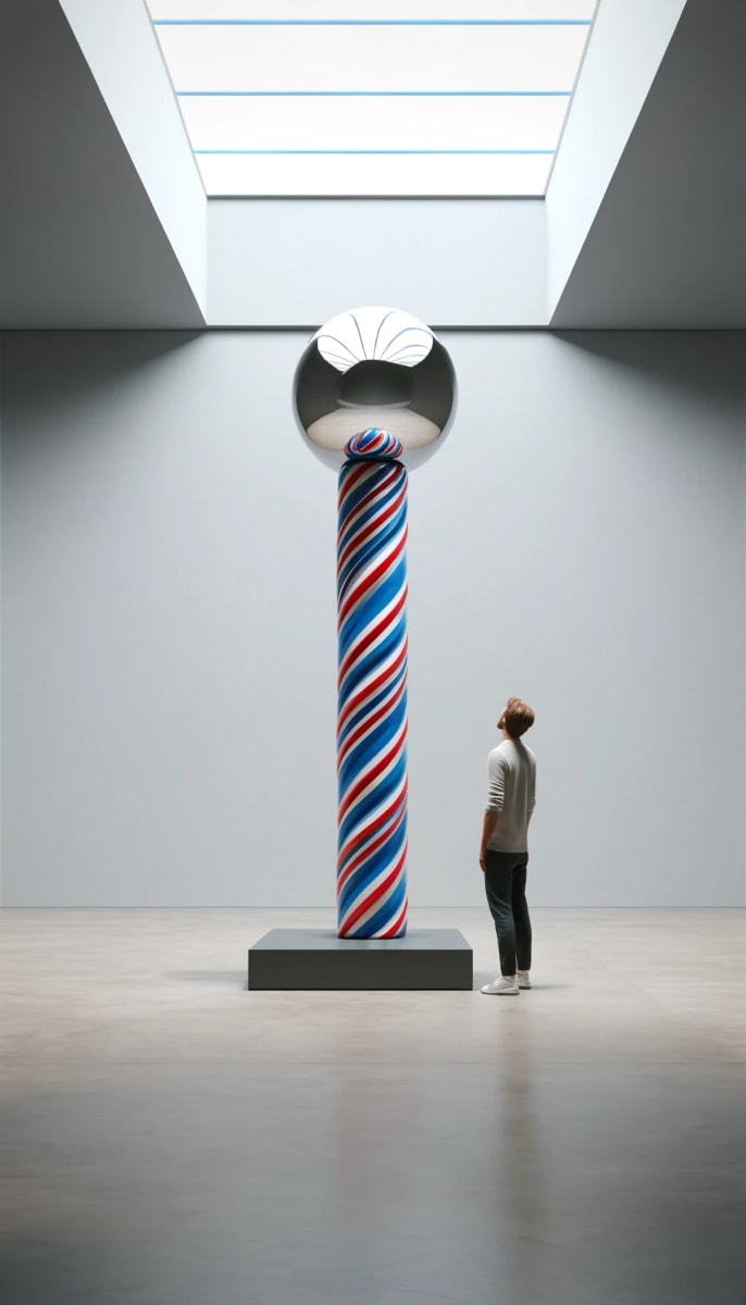 Poll by Brendon McNaughton  Image: This piece is a conceptual rendering available for production upon commission. The typical production time ranges from 6 months to 1 year.