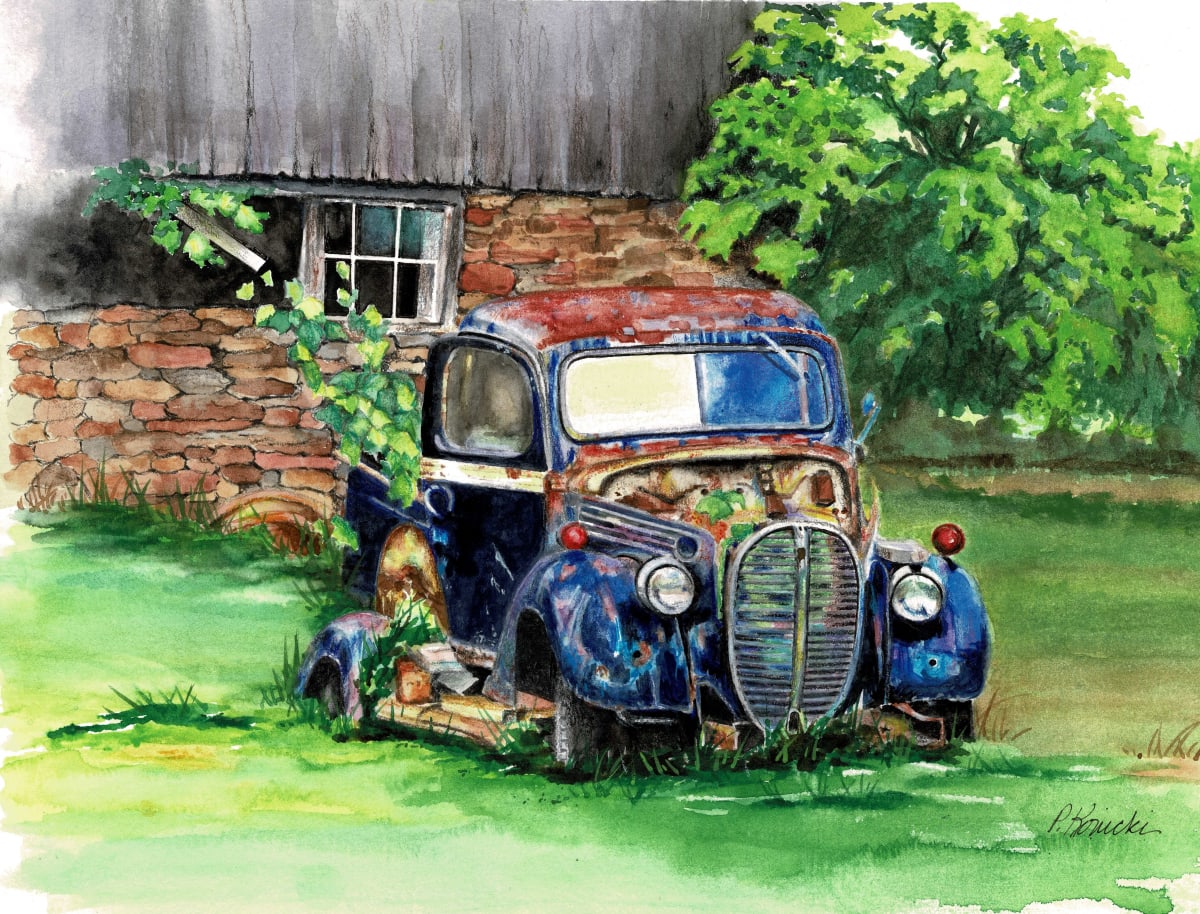 Blue Ride by Pat Konicki 