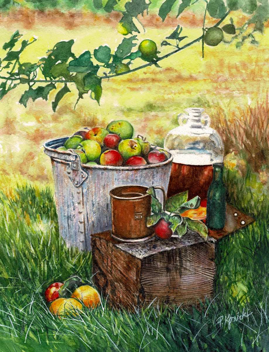 Falling for Apples by Pat Konicki 