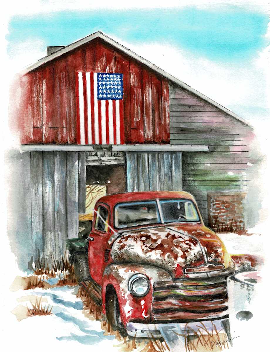 God Bless America by Pat Konicki 