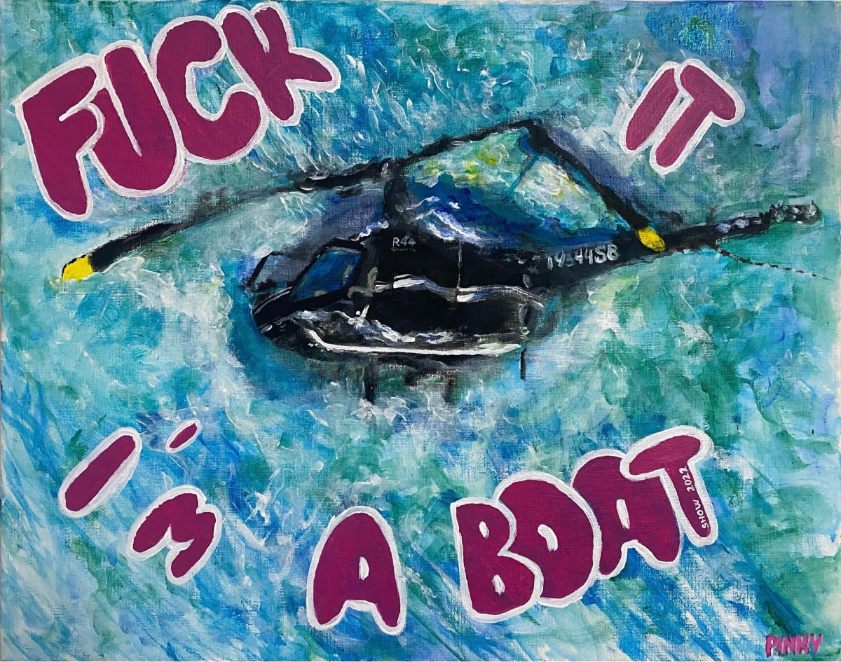 I’m boat by Pinky Artist 