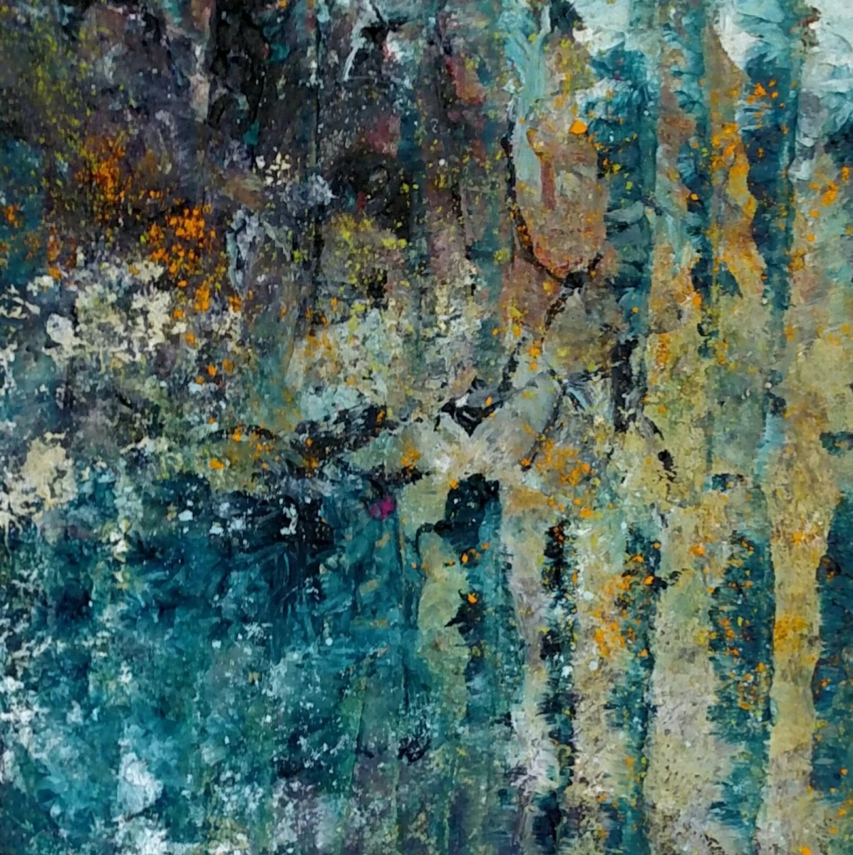 Aspen Creek by Mary Mendla 