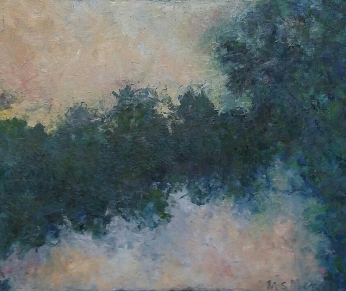 Evening Light by Mary Mendla 