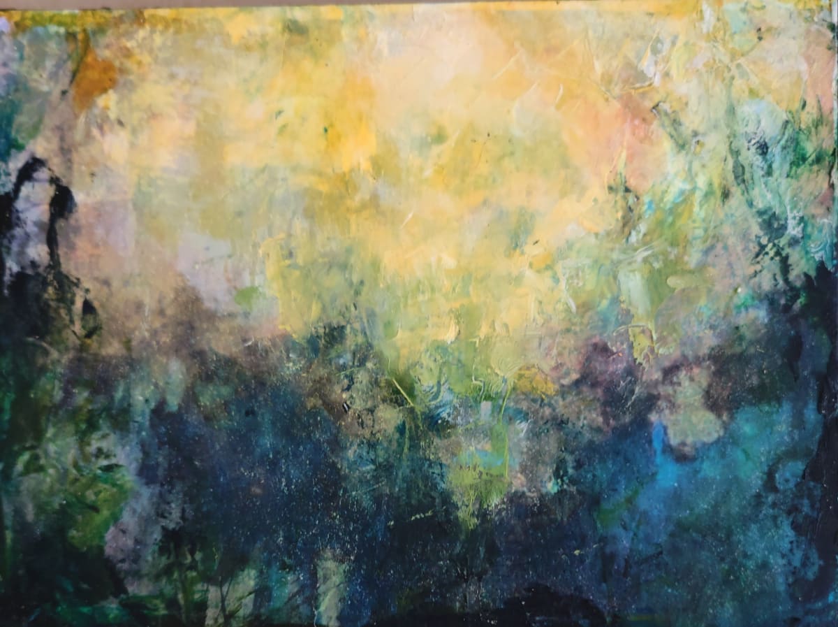 LIGHT IN THE FOREST, I by Mary Mendla 