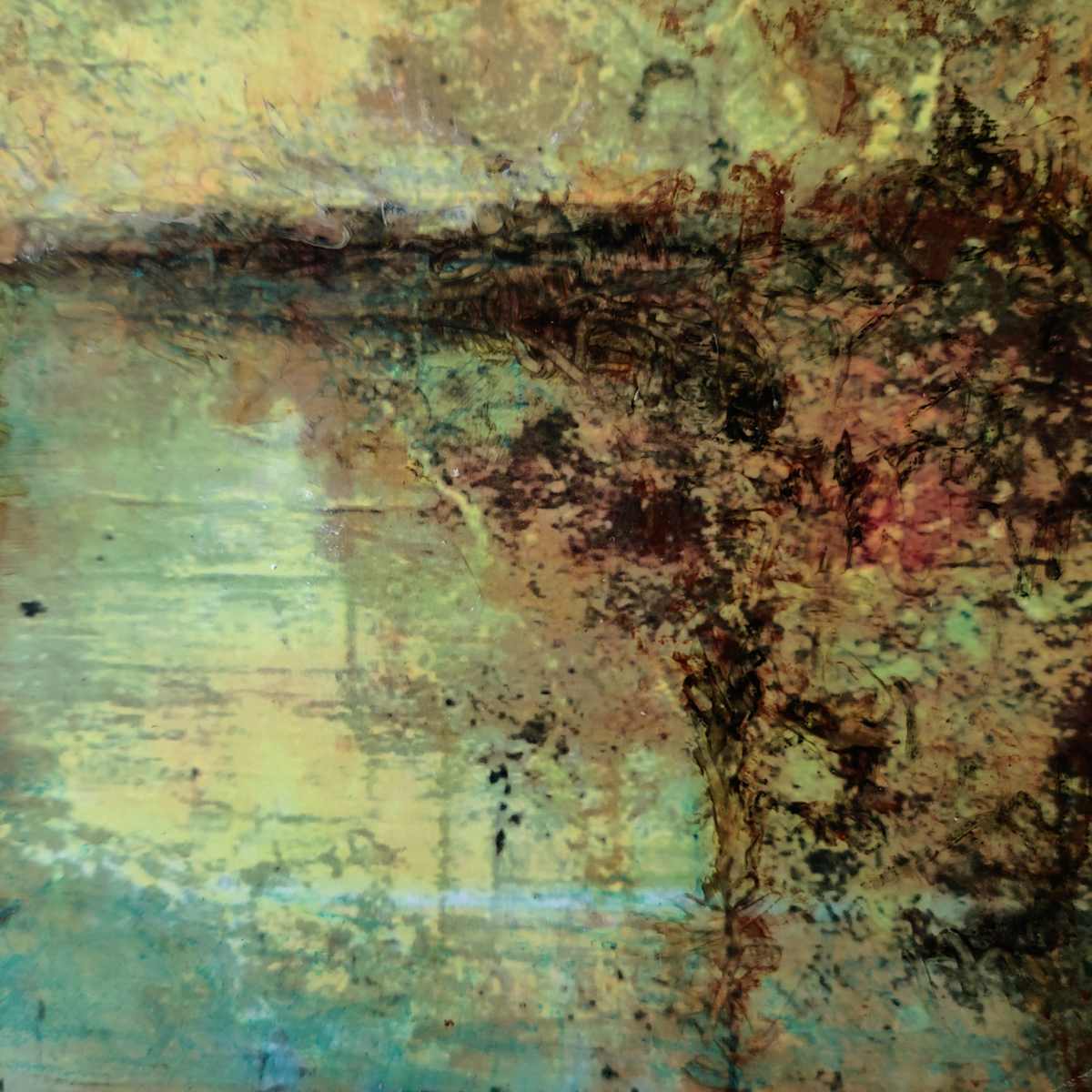 RIVER SCENE, III by Mary Mendla, Image 1.