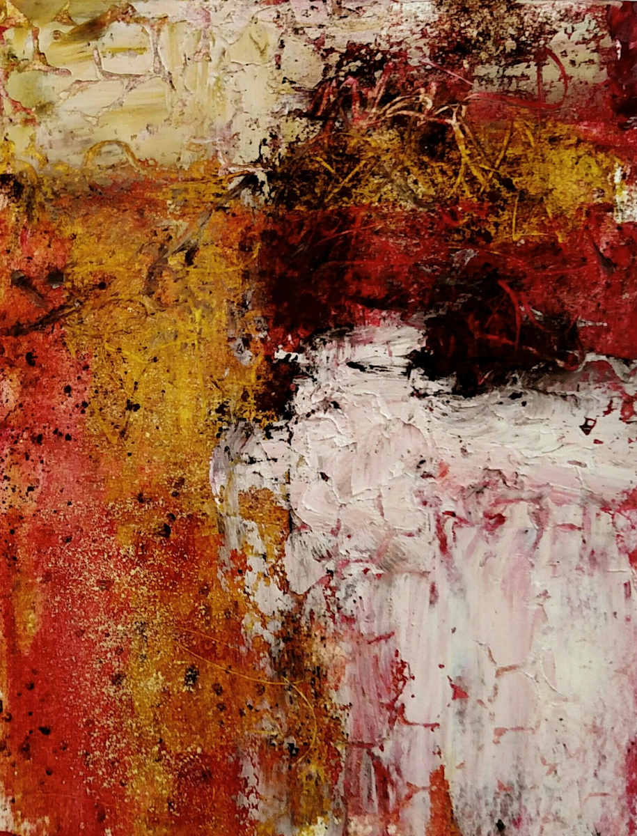 Study in Red, II by Mary Mendla, Image 1.