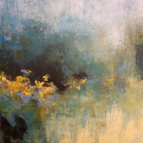 Yellow Flags in the Bog by Mary Mendla, Image 1.