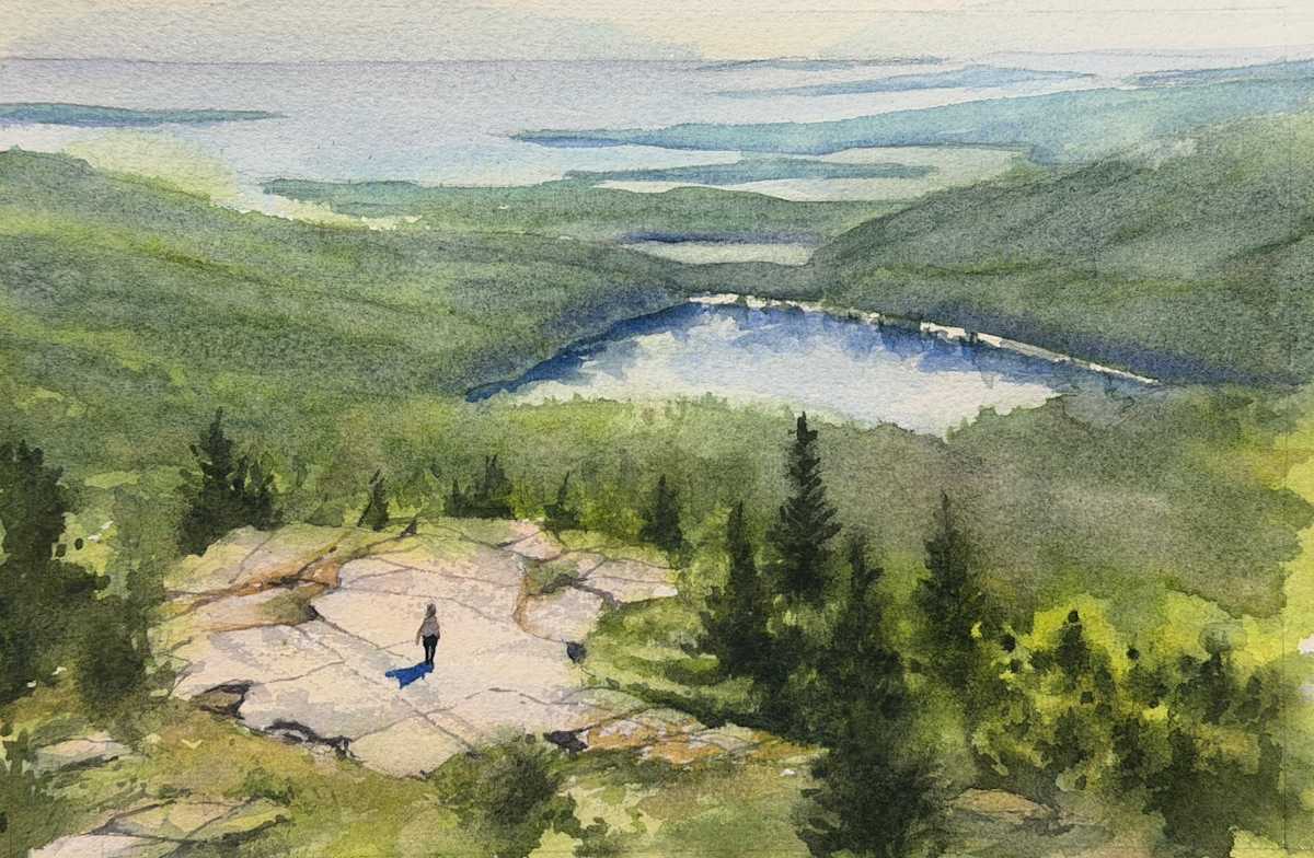 Alone at the Top by Rick Osann Art, Image 1.