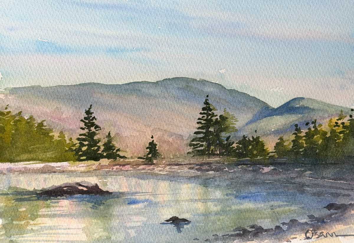 Sunset at the Cove by Rick Osann Art, Image 1.