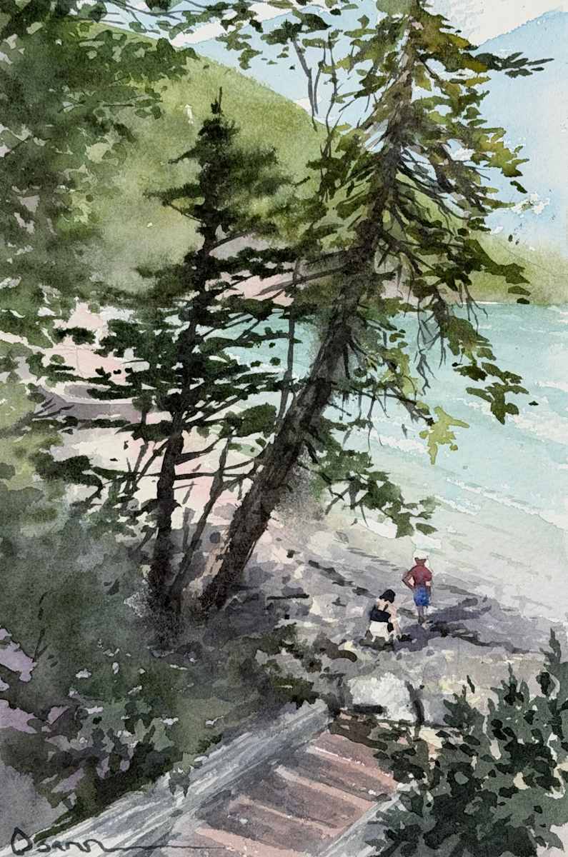 Valley Cove Beach by Rick Osann Art, Image 1.
