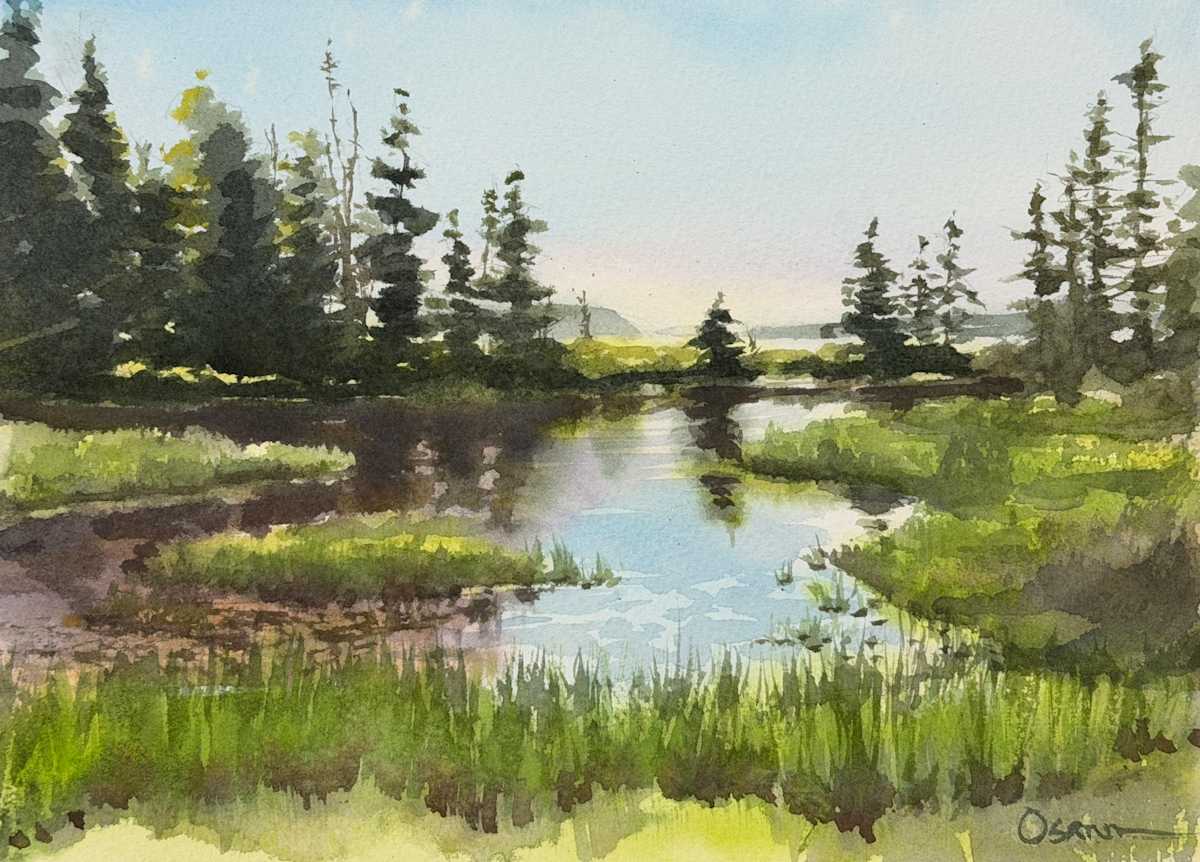 Down Lopaus Point by Rick Osann Art, Image 1.
