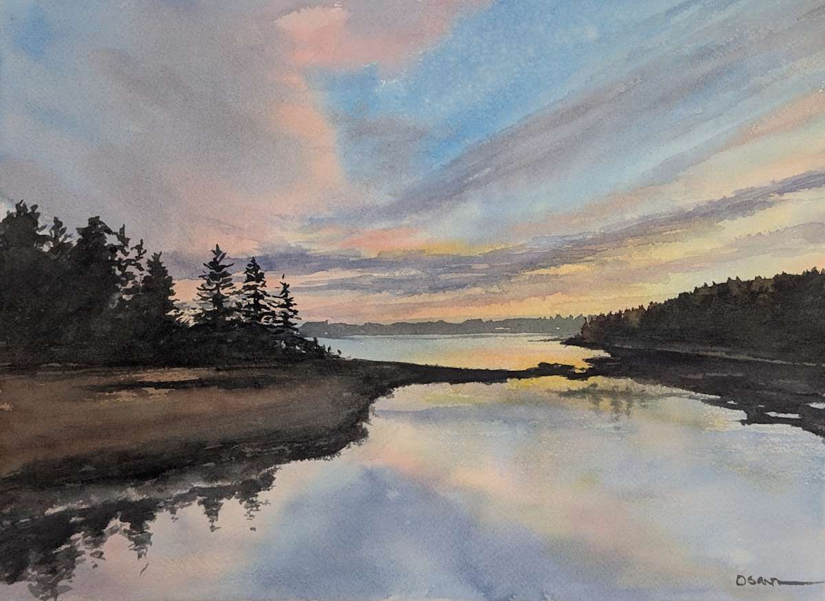 Late Sunset by Rick Osann Art, Image 1.
