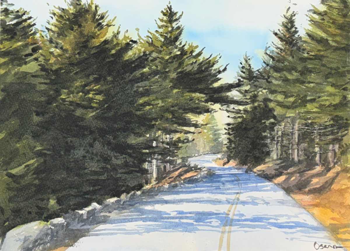 Loop Road Afternoon by Rick Osann Art, Image 1.