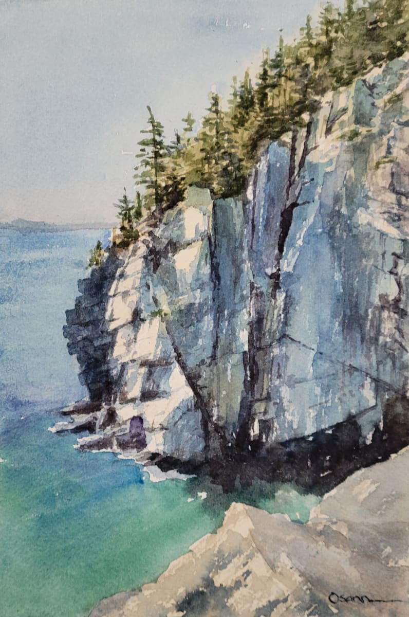 Ocean Path Cliffs by Rick Osann Art, Image 21.