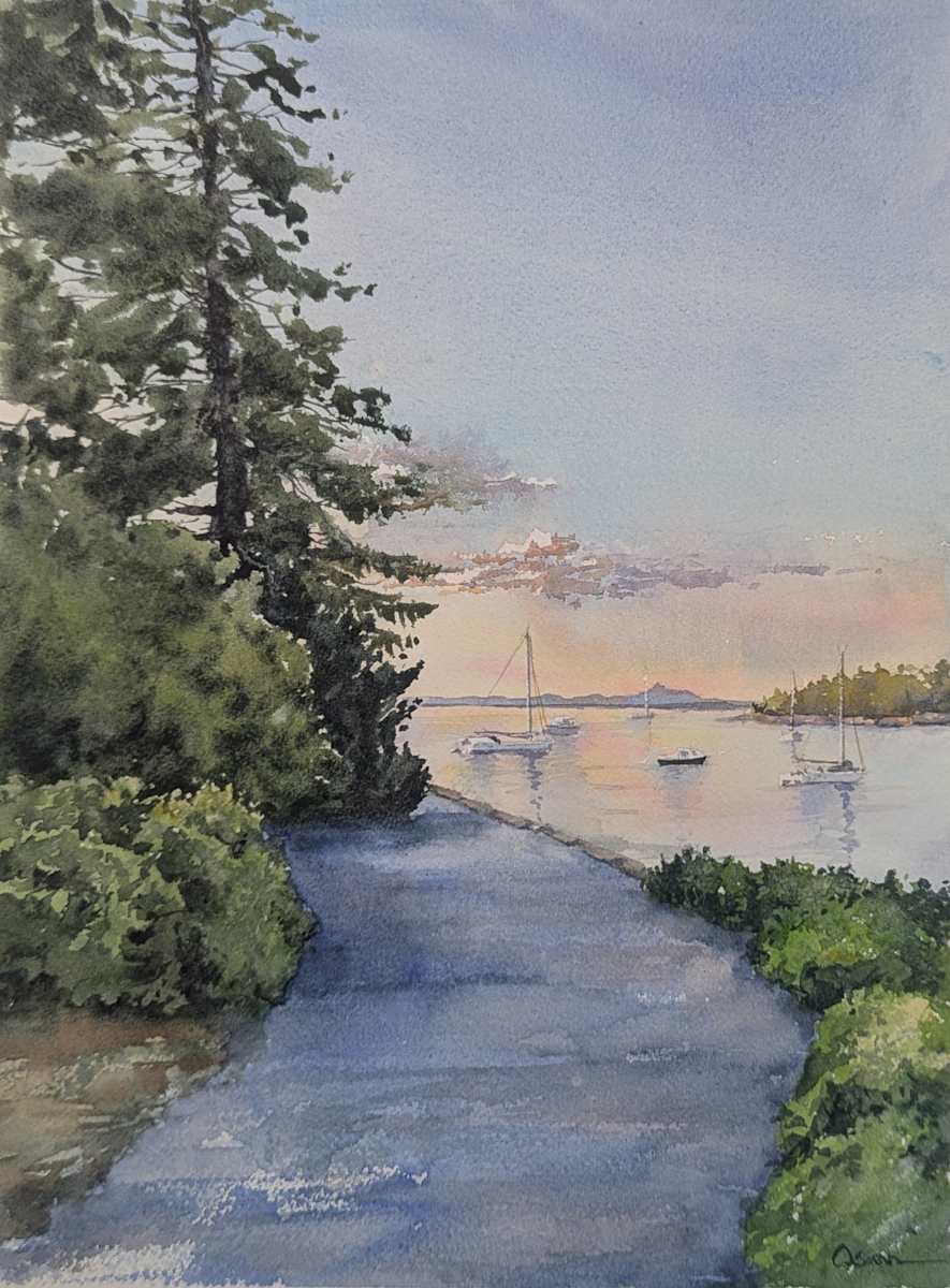 Looking Back by Rick Osann Art 