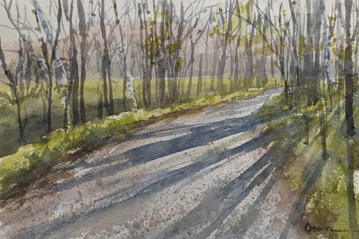 Winter Shadows by Rick Osann Art 