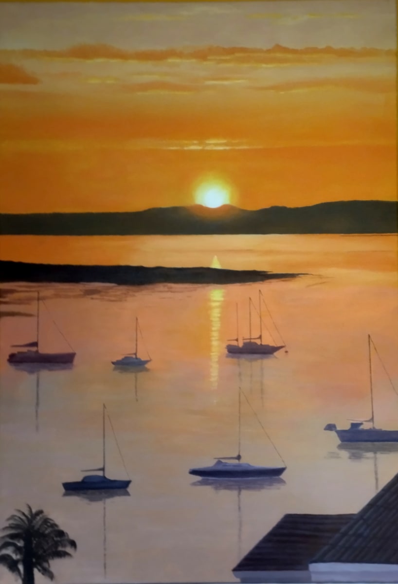 Alvor Sunset by Andrea Barlow 