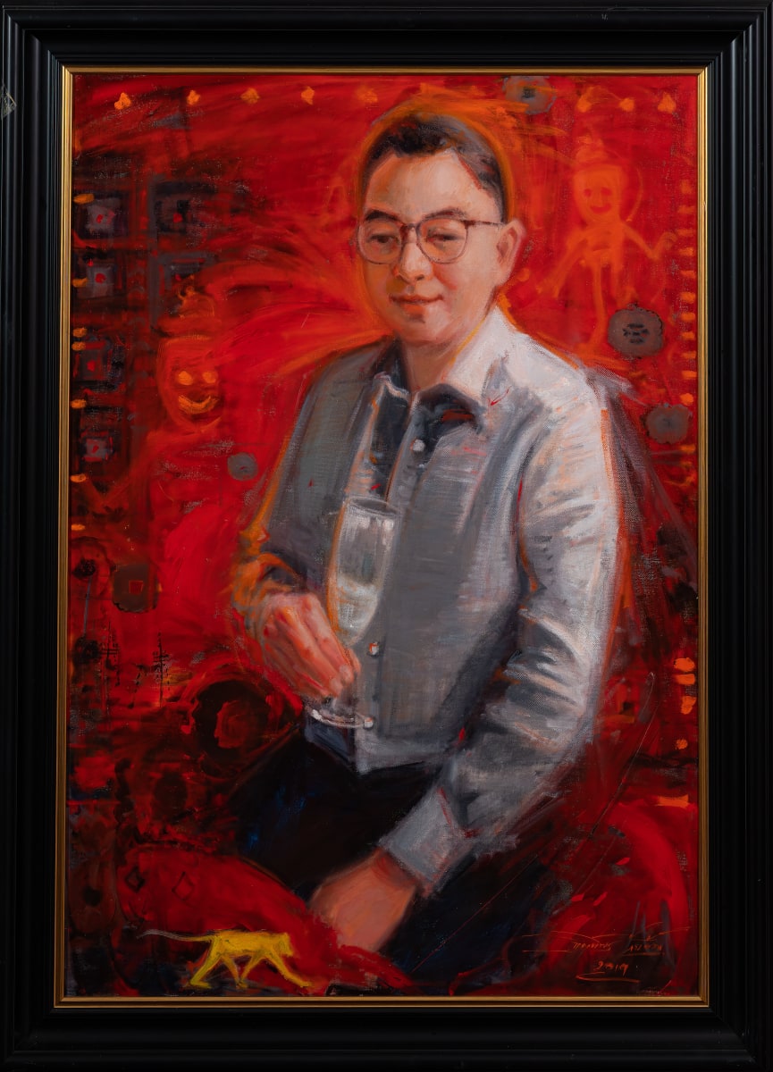 AR101 (The Red Drunken Man) by Kittiporn Janduang 