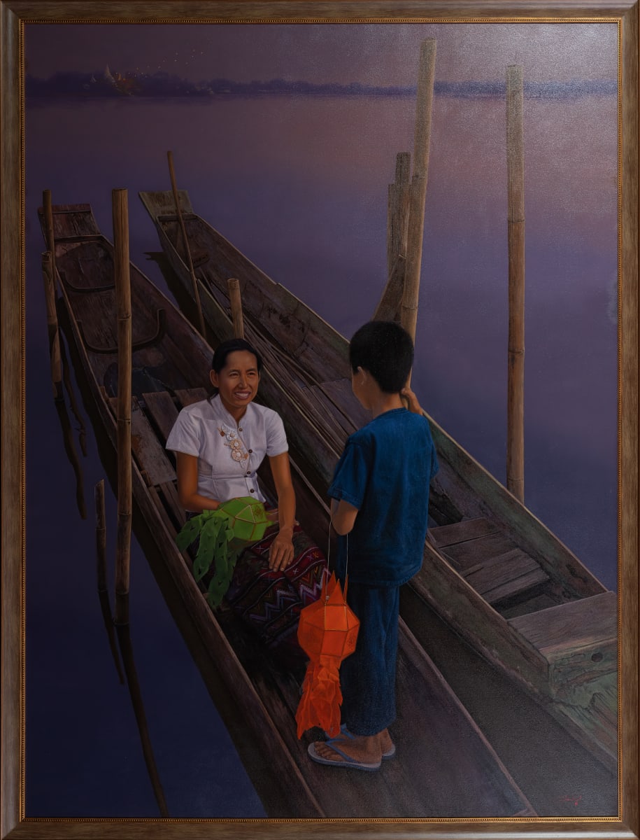 AT119 (ลงเรือกับแม่) by Wittaya Wongphetmaneechot 