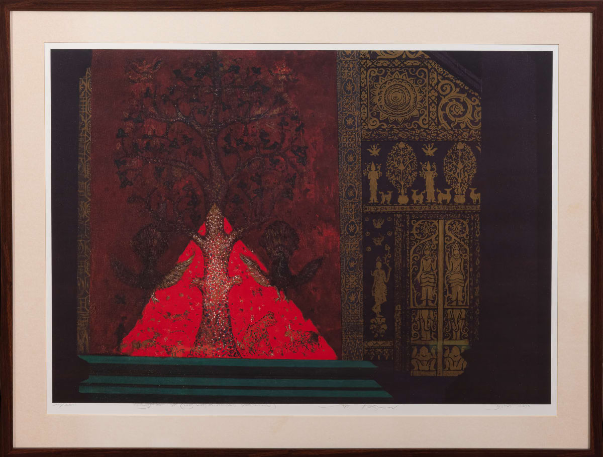 AT155 (อุโบสถวัดเชียงทองหลวงพระบาง) by Preecha Taothong 