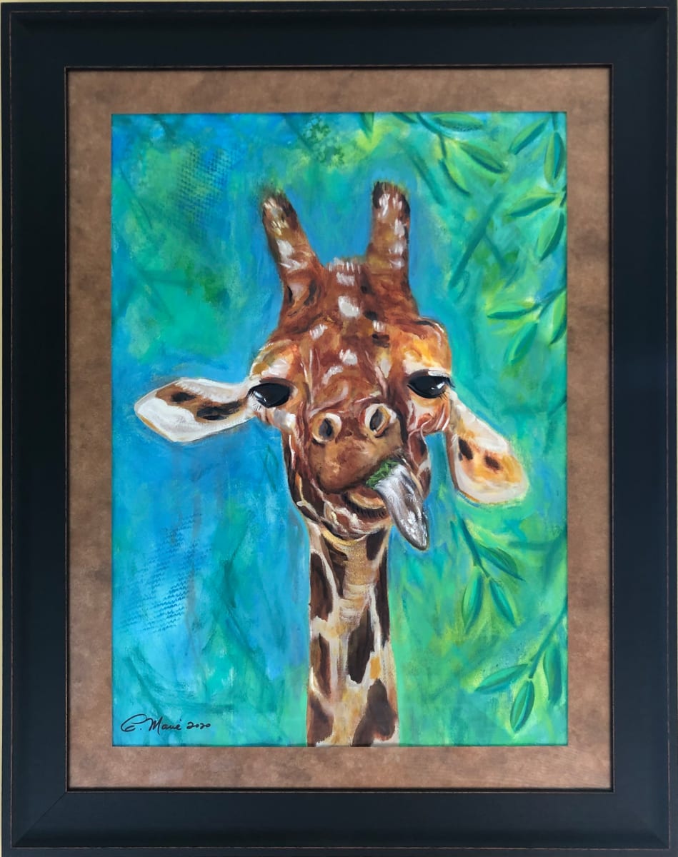 Giraffe by Constance Marie 