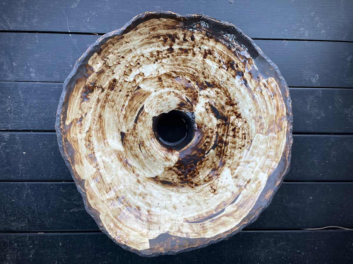 Rough Nacre Vessel #2 by Jennifer K Brown, Image 2.