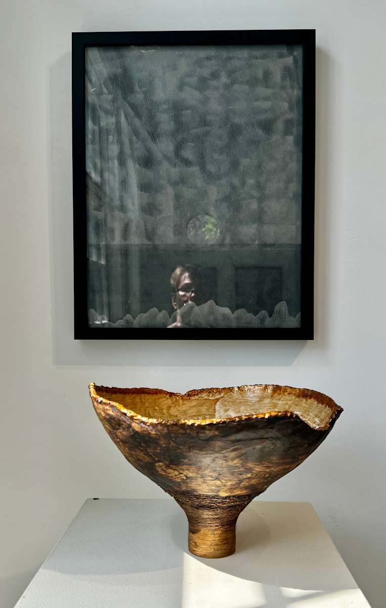 Vessel for Fanciful Thoughts by Jennifer K Brown  Image: Vessel for Fanciful Thoughts on view at The Cove Gallery