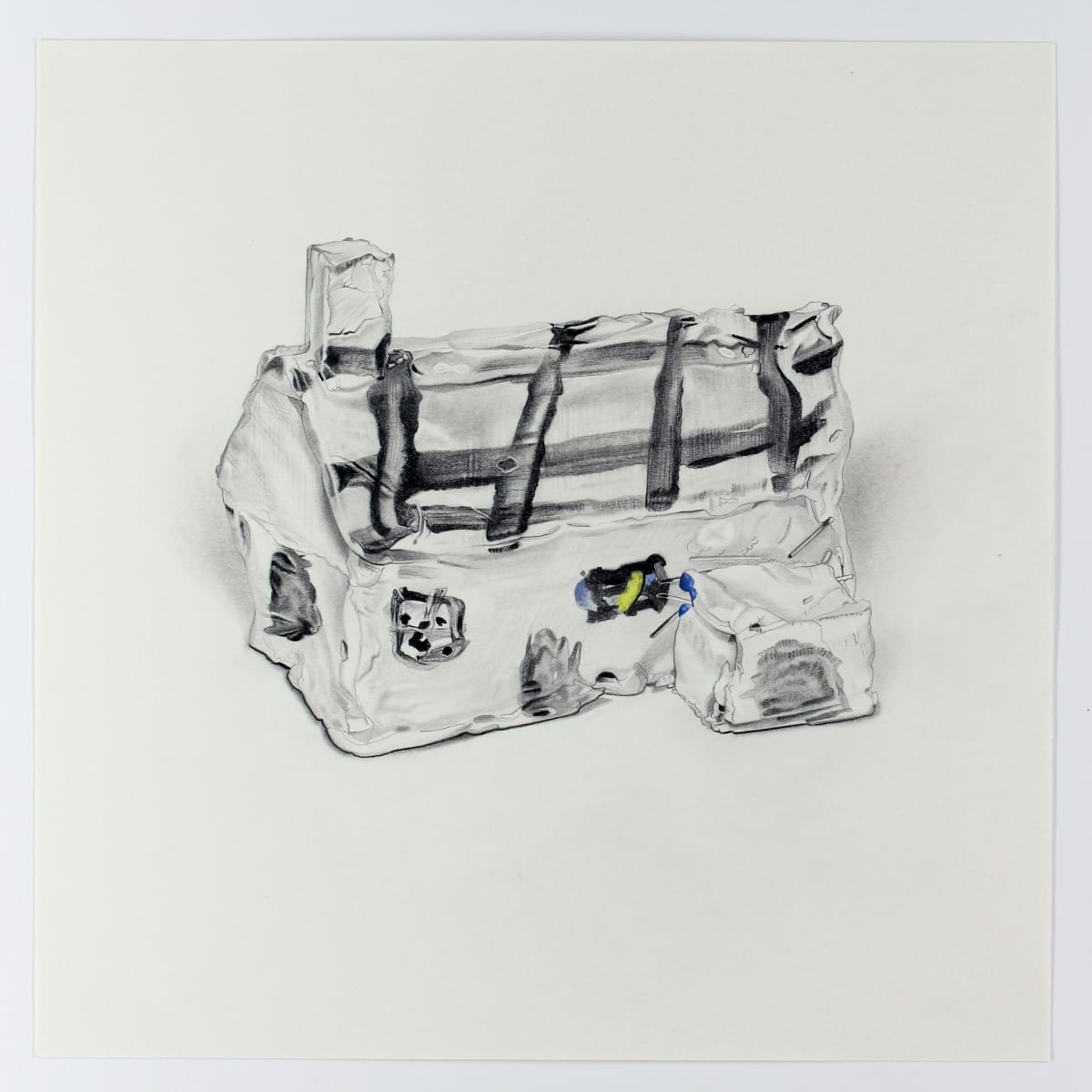 The Simpson's House: A Drawing of a Sculpture by USN Student, Lucas, '29 by Melodie Provenzano 