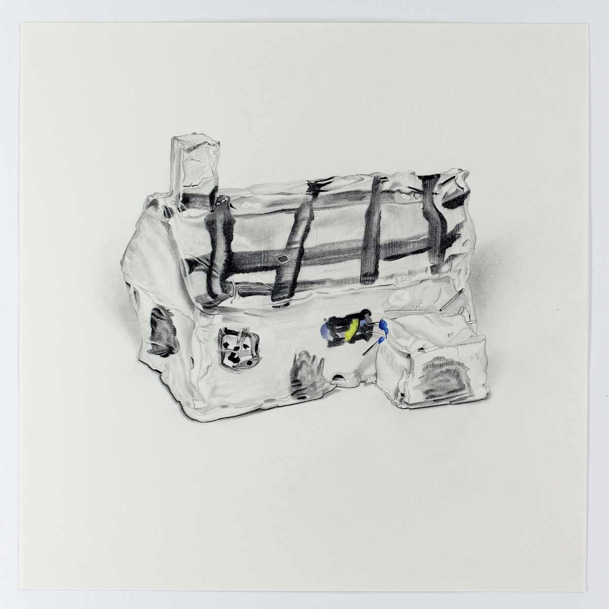 The Simpson's House: A Drawing of a Sculpture by USN Student, Lucas, '29 by Melodie Provenzano, Image 4.