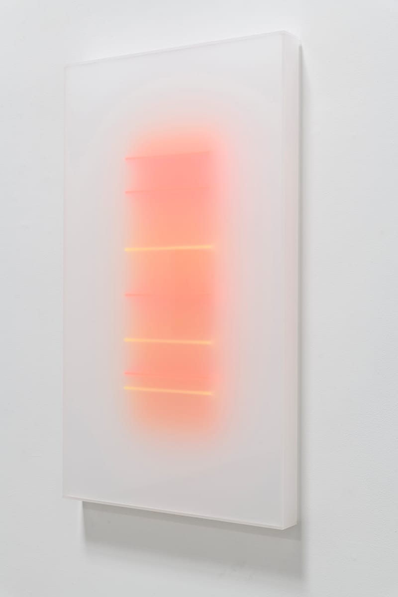 Lucem Capsa III by Carlo Marcucci  Image: Lucem Capsa III
Carlo Marcucci, 2019
Plexiglas, 40” x 23” x 2.5”