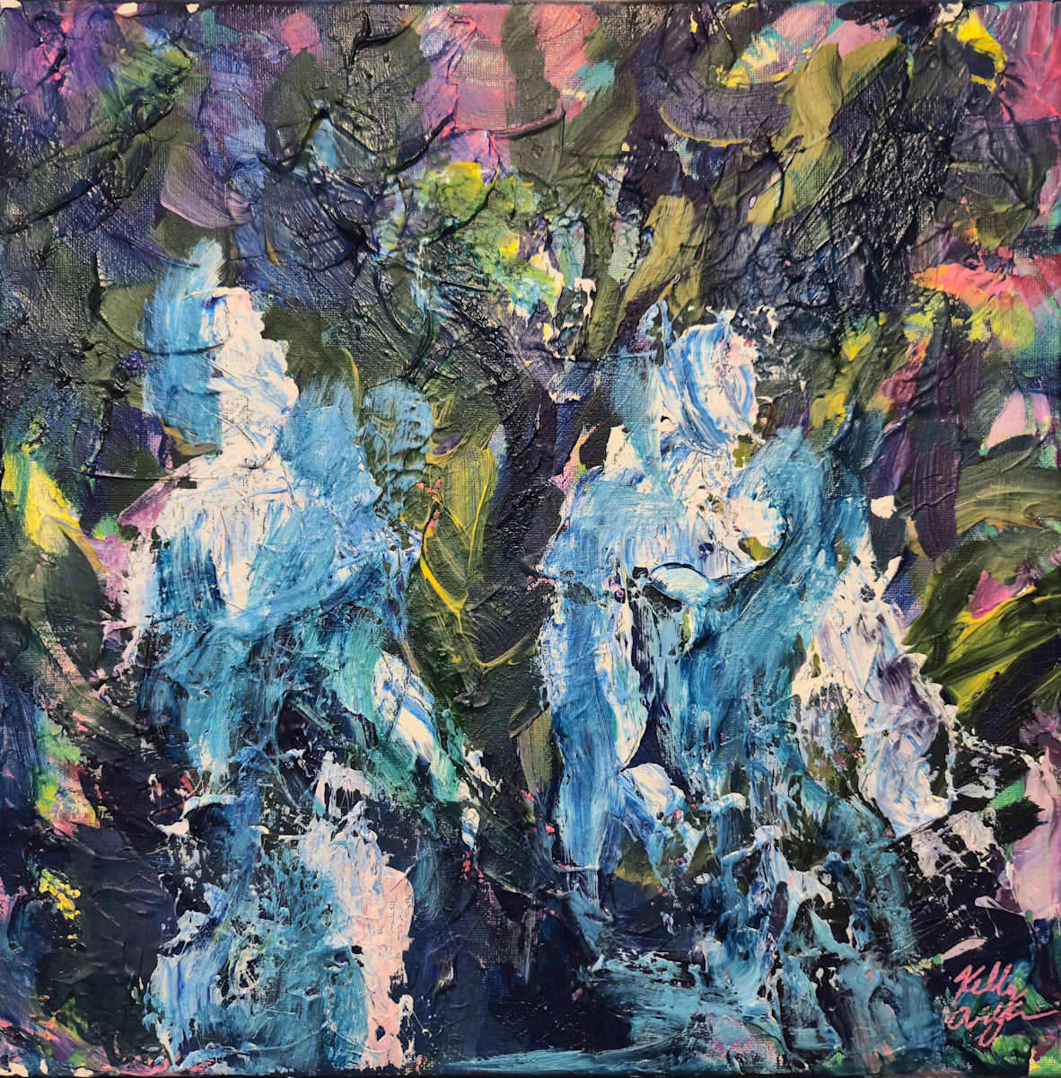 Two Riders by Kelly Andresen 